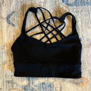 Lululemon Free-to-be Wild Longline Sports Bra sz 6